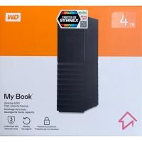 ราคา EXTERNAL HDD (ฮาร์ดดิสก์ภายนอก) 4TB WD MY BOOK สินค้ามือ 1 (25384348350)