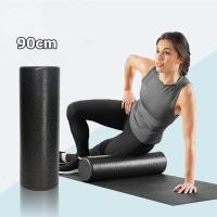 ราคา Yoga Foam Roller โฟมโรลเลอร์ โฟมลูกกลิ้งโยคะ โฟมโรลเลอร์ นวดกล้ามเนื้อ ยาว 90 ซม. Foam Roller 90 cm. (44013227340)