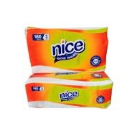 ราคา Nice Tissue กระดาษเช็ดหน้า 180 แผ่น 2 ชั้น (22035836829)