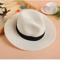 ราคา New | หมวกปานามาสานทรงสวย รอบศีรษะ 60 cm ปีกกว้าง 9 cm ✨สีOff White พร้อมส่ง✨ (2150432586)