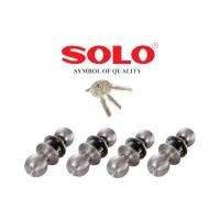 ราคา SOLO ลูกบิดคีย์อะไลท์โซโล สแตนเลส (ชุด4ห้อง) (20981664384)