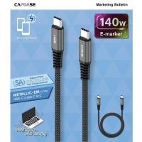 ราคา สายชาร์จ / CAPDASE USB Cable Sync&Charge Type C to C / รุ่น METALIC-EM cc140 / ความยาว 1.2M , 2M , 3M (25888157981)
