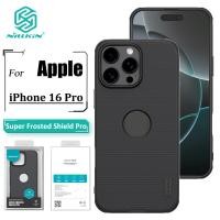 ราคา Nillkin Super Frosted Shield Pro Case สําหรับ iPhone 16 Pro เคสโทรศัพท์ Ultra Thin Matte TPU + PC Anti ลายนิ้วมือกันกระแทกฝาหลัง (29612483081)