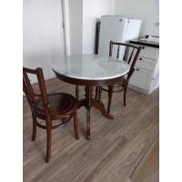 ราคา ชุดโต๊ะข้าวมันไก่+เก้าอี้เชคโก (20179767694)