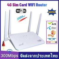 ราคา เราเตอร์ใส่ซิม 4G/5G WIFI เร้าเตอร์ เร้าเตอร์ไวไฟ ใส่ซิม Sim Card WIFI 6 Router 300Mbps 2.4Ghz CCTV ซิมเราท์เตอร์ (43801120025)
