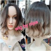ราคา Wig bob สั้นหยิก แสกกลาง (4508091924)