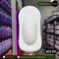 ราคา ขาว 2K เป็นได้ทั้งสีจริงและสีรองพื้น สีพ่นรถระบบ2K สีพ่นรถยนต์ สีพ่นมอไซค์ สีพ่นอุตสาหกรรม Car (40602704522)