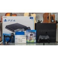 ราคา **มือสอง**เกมส์ PS4 Play Station4 Slim 1TB 1จอย(ไม่สั่น) 1แผ่นเกมส์ สภาพดี พร้อมกล่อง (27442949549)