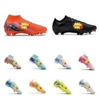 ราคา 16 Assassin 15 สไตล์ใหม่ High-Top FG Spike รองเท้าฟุตบอล Unisex เหมาะสําหรับหญ้าเทียมการแข่งขันการฝึกอบรม CR7 สไตล์ (53251563970)