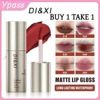 ราคา CYREAL [ซื้อ 1 แถม 1] dixi Lipstick Velvet Matte Whitening Lip Glaze Waterproof Lasting Cosmetics [ph Local] wine011 (40326282933)