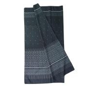 ราคา ซิ่น ผ้าไหมมัดหมี่ 6ตะกอ ขนาด 1x2เมตร ลายทางด่วน พื้นสีดำ รหัส L9A-66-08196730 (26758259605)