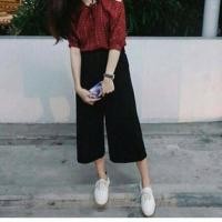 ราคา กางเกงสาวอวบ5ส่วนผ้าไหมอิตาลี (614908534)