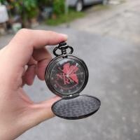 ราคา นาฬิกาห้อยคออีวานเอเลี่ยนมือสอง Evangelion Pocket watch สีดำ Sega (40661515989)