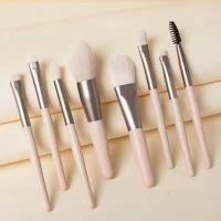ราคา ชุดแปรงแต่งหน้า 8 ชิ้น + กระเป๋า H433 Mini Travel Make Up Brush Set (28442012719)
