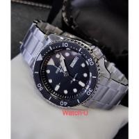 ราคา นาฬิกาผู้ชาย SEIKO Automatic new logo รุ่น SRPD55K1 SRPD55K SRPD55 หน้าปัดสีดำ (6717709219)