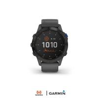 ราคา WARRIX GARMIN fenix 6 Pro Solar, Black w/Slate Gray Band, GPS Watch, SEA (5255321957)