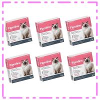 ราคา Fiproline (6 กล่อง 12 หลอด) ยาหยดกำจัดเห็บหมัด หยอดเห็บหมัด แมว (26980762528)
