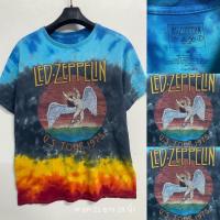 ราคา Men's Vtg Led Zeppelin เสื้อยืด เสื้อวงมือสอง size M (40322285550)