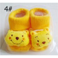 ราคา ถุงเท้าเด็กแรกเกิด - 3 เดือน หมีพูห์ pooh สีเหลือง (3806916828)