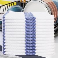 ราคา ไมโครไฟเบอร์ทําความสะอาดเศษผ้าซุปเปอร์ดูดซับไม่ติดน้ํามันครัวเศษผ้าแขวนได้สองด้านผ้าเช็ดมือ (42054345756)