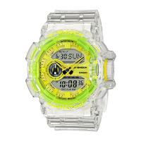 ราคา Casio G-Shock นาฬิกาข้อมือผู้ชาย สายเรซิ่น รุ่น GA-400SK,GA-400SK-1A9,GA-400SK-1A9DR - สีใส (2090353653)