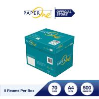 ราคา กระดาษถ่ายเอกสาร Paper One / A4 70 แกรม /500 แผ่น (บรรจุ 5 รีม /กล่อง) (1524973891)