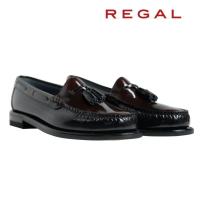 ราคา REGAL รองเท้าใส่ทำงานหนังแท้ รุ่น UMB37 สีน้ำตาลเข้ม (DB) iyKZ (8251778916)