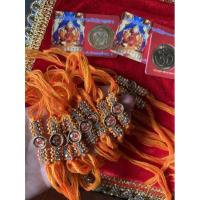 ราคา สายสิญจน์สีส้มพระพิฆเนศ องค์สิทธิวินายัก จากวัดที่มุมไบ อินเดีย (19459593767)