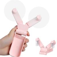 ราคา jisulife พัดลม ขายดีข้ามพรมแดน โวลต์36 พัดลมพับสองหัวหดการ์ด ยูเอสบี แบบพกพามินิมือถือพัดลมขนาดเล็ก (54951559814)