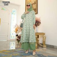 ราคา NMR Mango Stretch Tunic Pants Set Vol 1832-2 (40069505282)