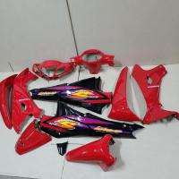 ราคา ชุดสี wave125s แฟริ่ง เวฟ 125 หน้าแหลม ปี2004 สีแดงดำ (20094086961)