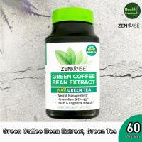 ราคา <Zenwise> Green Coffee Bean Extract, Green Tea 60 Capsules สารสกัดชาเขียวพร้อมสารสกัดเมล็ดกาแฟเขียว (42852334805)