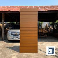 ราคา ประตูไม้สัก แป้นแปะ ลายขวาง เกรดไม้สักเก่า ส่งตรงจากโรงงาน (9651778758)