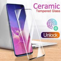 ราคา Galaxy S21 S21+ S21 S20 Ultra Ceramics Glass Samsung S20 S20+ S8 S9 S10+ Plus S7 EDGE Note 8 9 Note 20 Ultra Note 10 Note10 Plus 100D Matte Clear Bend Case Screen Protector (44414175336)