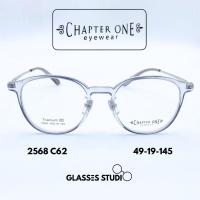 ราคา กรอบแว่น Chapter One 2568 (สีเทาใส) 49-19-145 (41714123295)