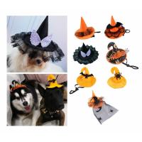 ราคา หมวกฮาโลวีนหมาแมว หมวกแม่มดธีม Halloween สีส้ม ดำ ม่วง หมวกแฟนซีสัตว์เลี้ยงสุดน่ารัก (20985007622)