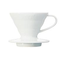 ราคา HARIO V60 Transparent Dripper 01 Ceramic White for 1-2 Cups Coffee Hand Drip Made in Japan VDCR-01-W (50000892752)