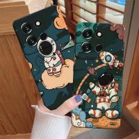 ราคา Infinix Smart 7 Silicone - ปลอก Infinix Smart 8 - เคสกันชนแบบยืดหยุ่น Pro Camera Infinix Smart 7 Astronaut Motif (46601515586)