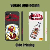 ราคา Ginebra San Miguel BEER ออกแบบโลโก้ VGZ06 สําหรับ Realme C11 C12 C15 5 5i 5s C30 C30S กันกระแทกกรณีโทรศัพท์อ่อนสแควร์ขอบฝาครอบโทรศัพท์ (29539337292)