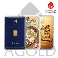 ราคา AGOLD ทองคำแผ่นอักษรมงคล หนัก 1 กรัม ทองคำแท้ 96.5 % (คละแบบ) (2491219149)