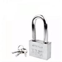 ราคา แน่นหนา แม่กุญแจล็อค BLISS พร้อมลูกกุญแจ 3 ดอก สีเงิน (28327613092)