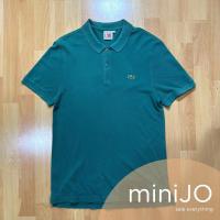 ราคา เสื้อโปโล Lacoste LIVE สีเขียว (ของแท้ มือสอง) (40468181170)
