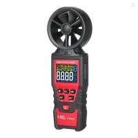 ราคา Smart SENSOR ST6816 มือถือเครื่องวัดความเร็วลมแบบดิจิตอลวัดความเร็วลม Air Velocity Airflow Meter Gauge พร้อม LCD Backlight ช่วงการวัด 0.40m/s ~ 30.00m/s สูงสุด/ขั้นต่ํา (26070491953)