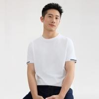 ราคา GIORDANO เสื้อยืดผู้ชาย Men's Slim Antibacterial Tee 01025212 (40507006167)