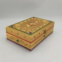 ราคา กล่องไม้ บุกำมะหยี่ ปิดทอง เก็บของ ใส่พระ เดินเส้น ล้านนา 20x30 ซม. (19057627156)