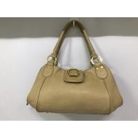 ราคา กระเป๋ามือสอง ของแท้ ยี่ห้อ Capacci สีครีมเข้ม หนังแท้ ขนาด 10 นิ้ว พร้อมส่ง (13768064689)