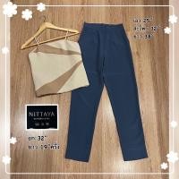 ราคา จัดเซ็ท 2 ชิ้น เสื้องานป้าย Nittaya + กางเกงขายาว (20336778489)