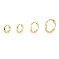 ราคา Piercingroom by Jay Plain Huggie Hoop (Gold Plated) เงินแท้ (ราคาต่อชิ้น) (29856228279)