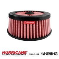 ราคา HURRICANE กรองอากาศสแตนเลส & ผ้าแดง Harley-Davidson Sportster Iron XL 883 1200 04-15 HM-8190 (22845236711)