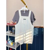 ราคา CalvinKleinแท้size24mเสื้อ+เอี๊ยมเด็กชายผ้านิ่มหล่อๆ (28063875034)